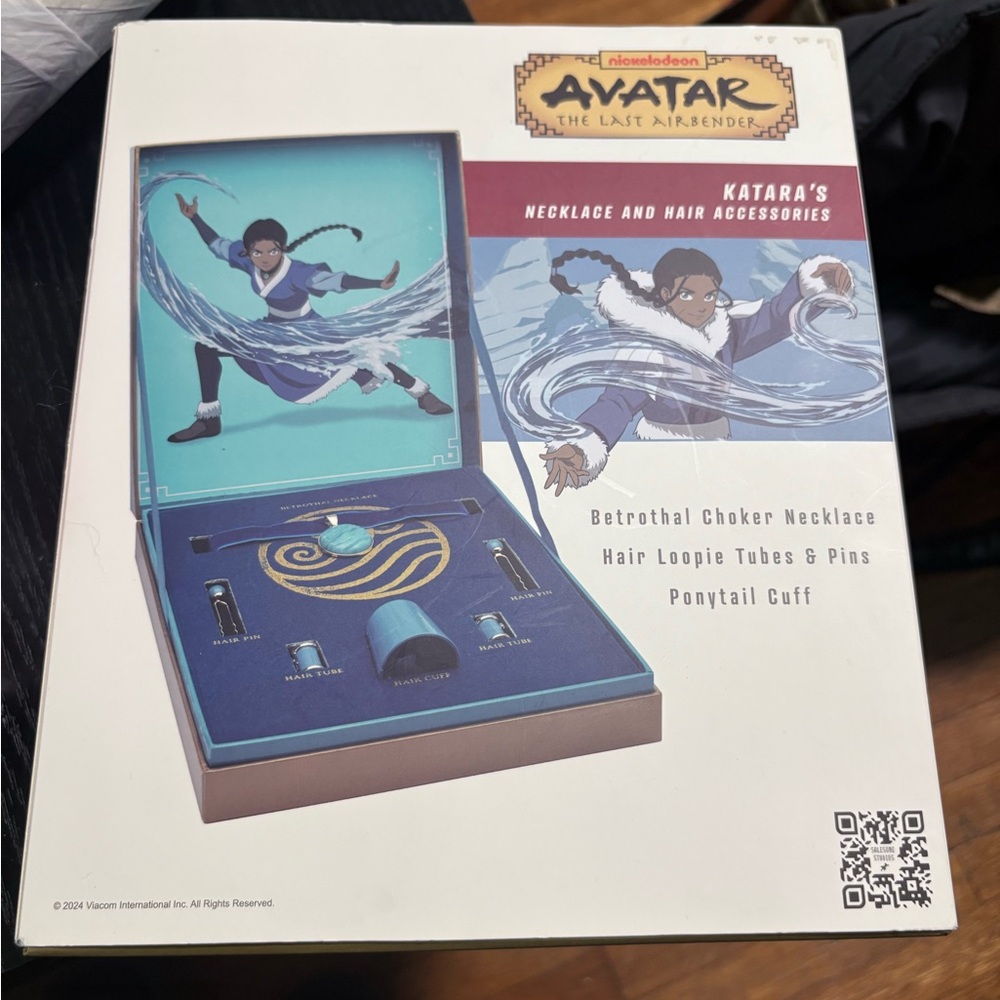 Avatar: The Last Airbender Katara Water Tribe Necklace Box Set Limited Edition!